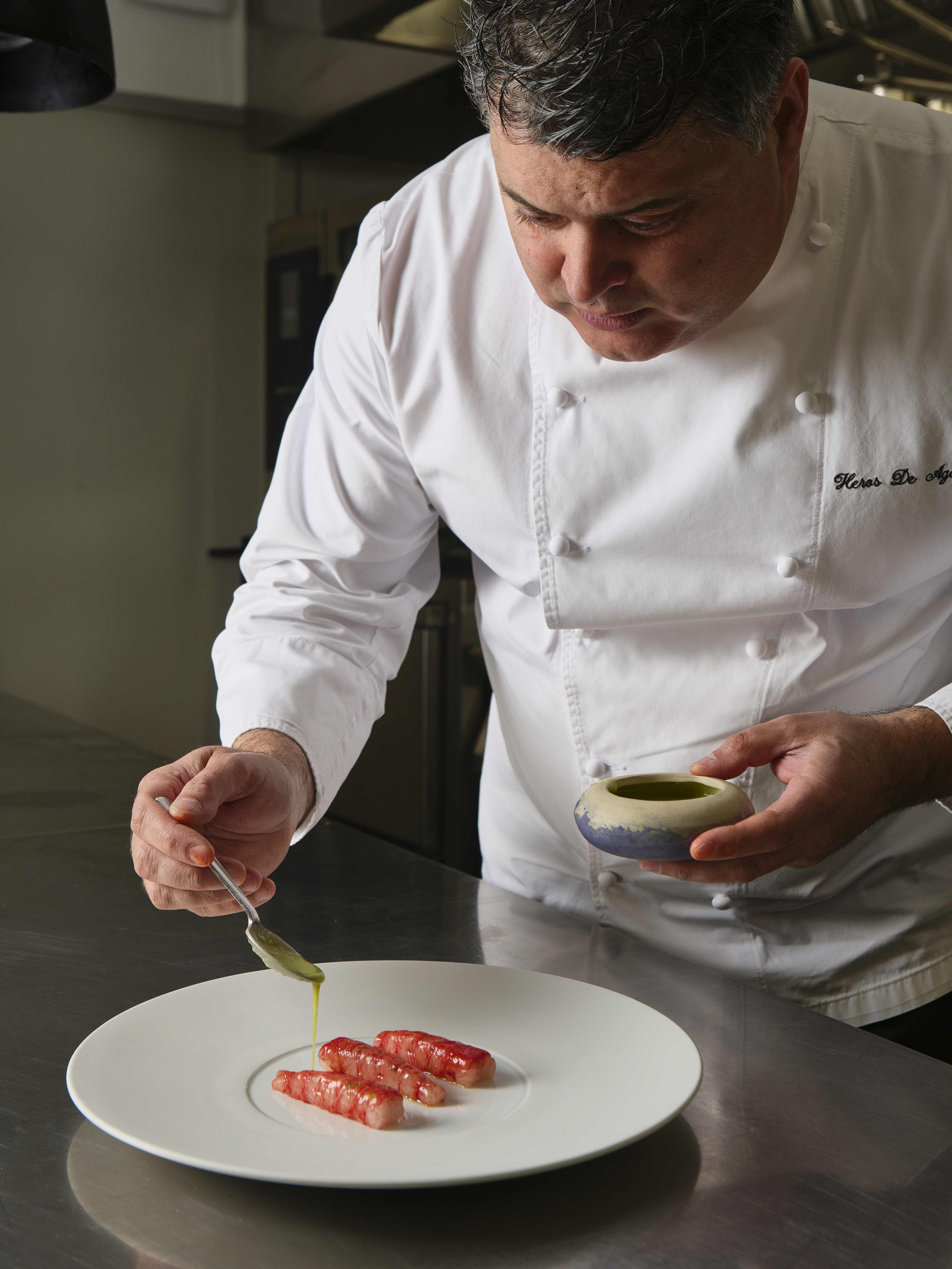 Anantara_Palazzo_Naiadi_Rome_Hotel_INEO_Restaurant_Red prawns_Asparagus_1518